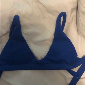 Blue ZAFUL Bikini Top